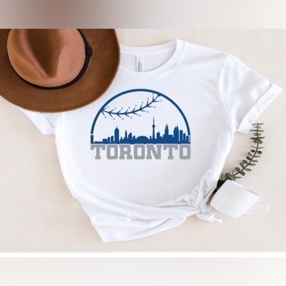 Bella Canvas Tops - Toronto Blue Jays Skyline Tee